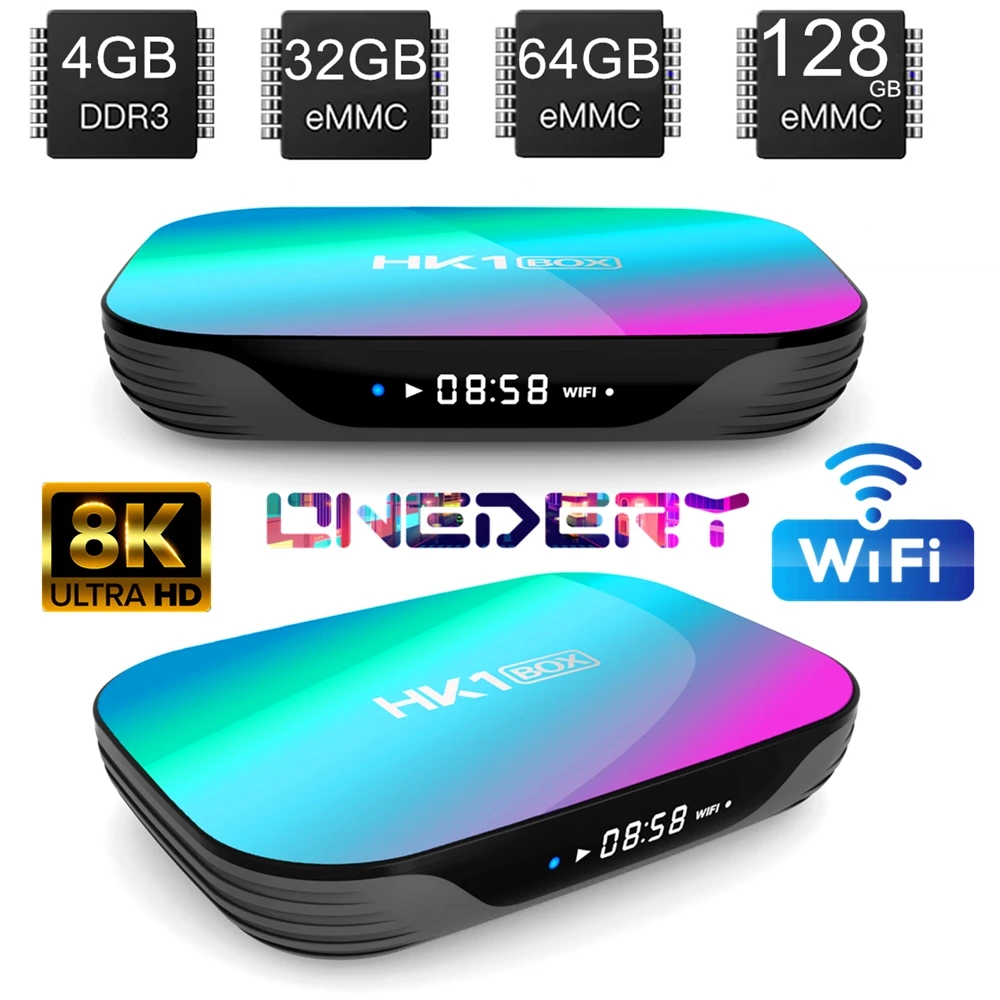 8K Ultra HD Android ТВ приставка Android 9,0 Смарт ТВ приставка 5G wifi 8K HDMI 2,1 USB 3,0 четырехъядерный процессор Amlogic ОТТ ТВ приставка телеприставка