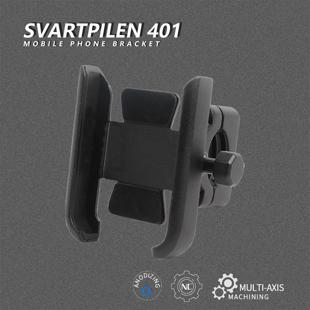 

For HUSQVARNA SVARTPILEN 401 2017-2021 2020 2019 Motorcycle CNC Aluminum Alloy Rear Mirror Mobile Phone Bracket GPS Stand Holder