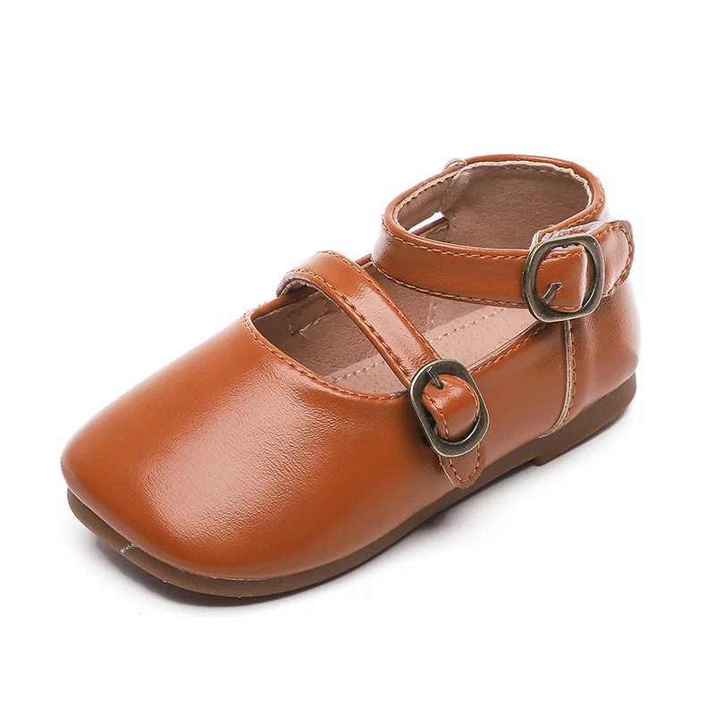 

Spring Autumn Kids Shoes For Baby Girl Toddler Girls Single Shoes With Bow-knot Princess Sweet Children Flat Shoes