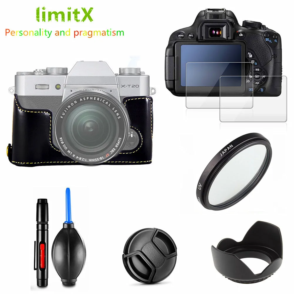 Чехол для камеры защитная пленка экрана УФ фильтр крышка объектива ручка в