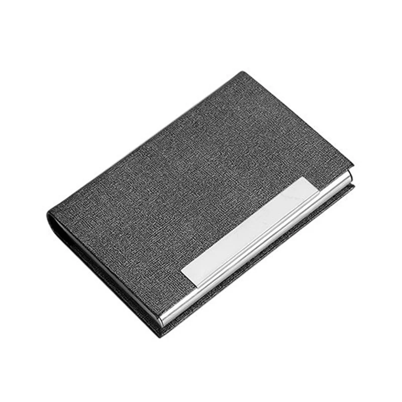 Новинка 2020 мужской держатель для карт женская большая емкость банк кредитное имя