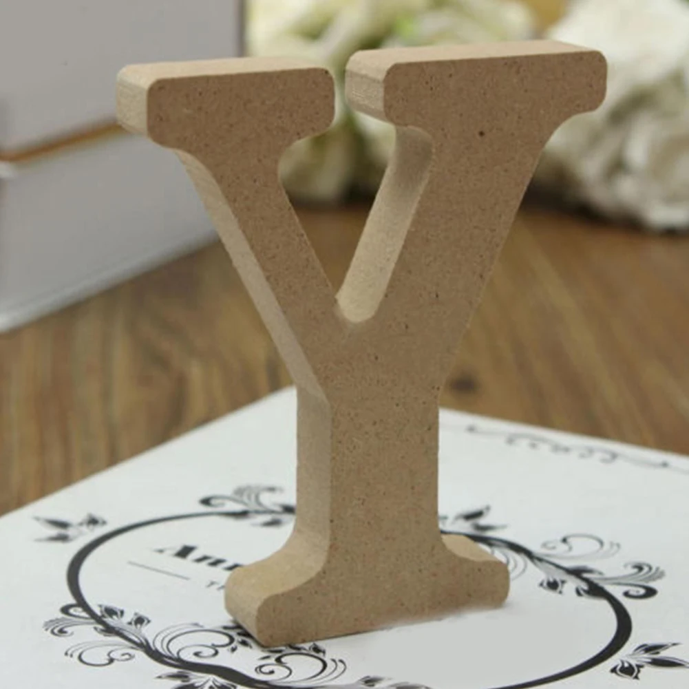 

New Sweet A-Z Wooden Letters Hanging Wedding Home Party Decor Dazzling