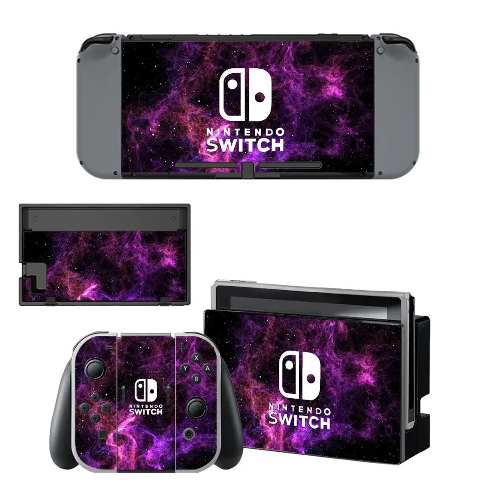 Солнечные Сменные наклейки nintendo s Наклейка Pegatinas для Switch полный комплект лицевой