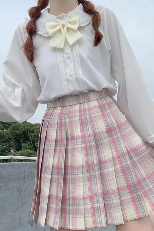 

Women's Long Sleeve Shirt Autumn Winter Japanese JK White Shirt Doll Collar Lolita Velvet Hoodie 2020 New japanese uniform