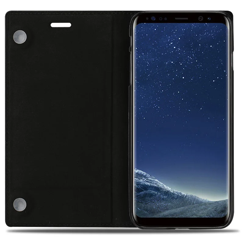 Натуральная кожа противоударный чехол с откидывающейся крышкой для Samsung Galaxy s10 S9