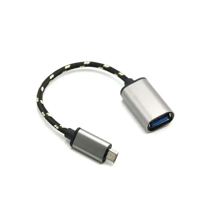 Микро USB к OTG Кабель адаптер для телефона планшета ноутбука клавиатура мышь SD кард