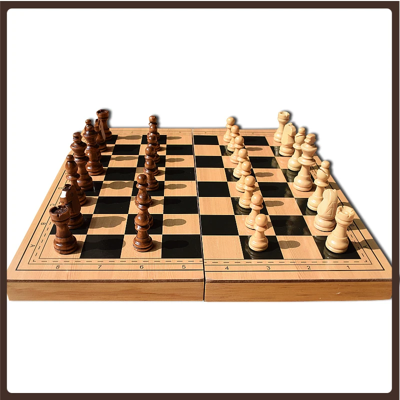 Oficial Chess Kids Luxury Top Knight Toy Kit Wooden High Grade Foldable Magnetic Family Games Ajedrez Medieval Chess Sets