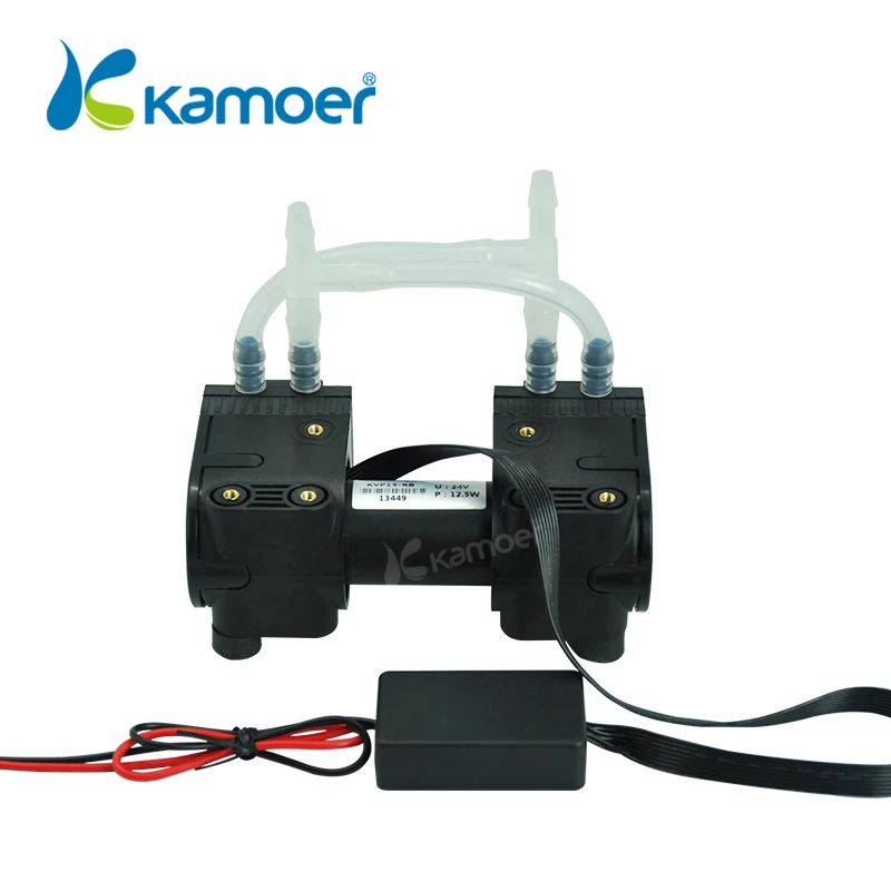 

Kamoer 12V/24V KVP15 Mini Diaphragm Vacuum Pump With Brush/Brushless Motor and Single Head