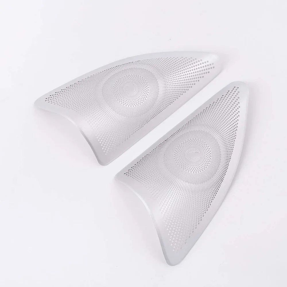 Алюминиевый сплав двери автомобиля аудио твитеры динамик крышка украшения