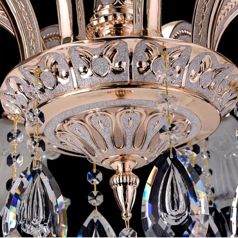 Современная светодиодная люстра из итальянского стекла хрустальная ручной