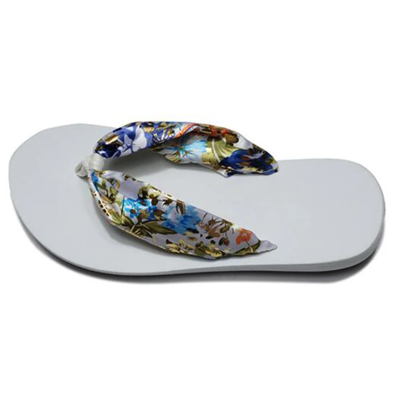 Женские сандалии на танкетке пляжные шлепанцы больших размеров 40 в богемном