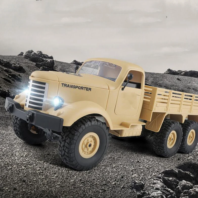 Уличный грузовик 1/16 RC 2 4G 6WD/ 4WD внедорожный гусеничный военный армейский