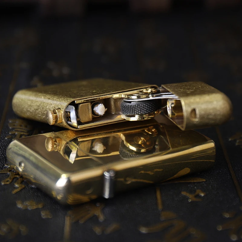 Водонепроницаемый ультра тонкий Зорро масляной зажигалкой бесплатно огонь