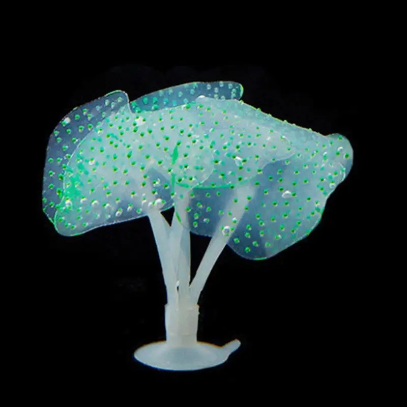Аквариумные светящиеся искусственные Медузы силиконовые водные растения