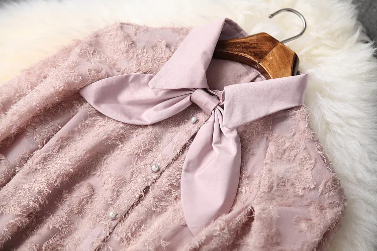 Новые европейские и американские женские платья на весну 2020 с длинными рукавами