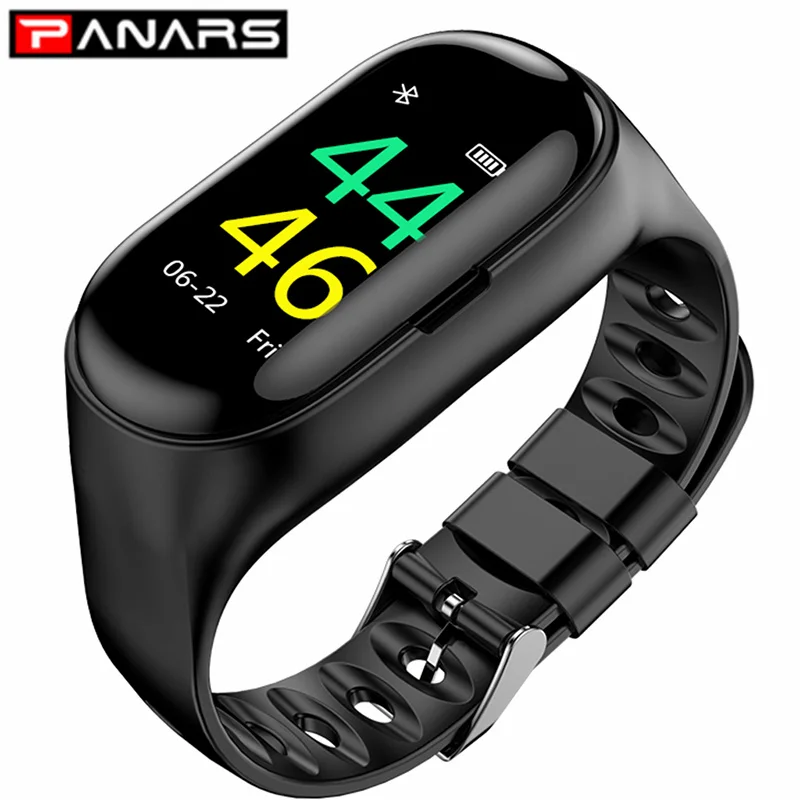 

Смарт-часы PANARS мужские с Bluetooth, пульсометром, тонометром, монитором сна