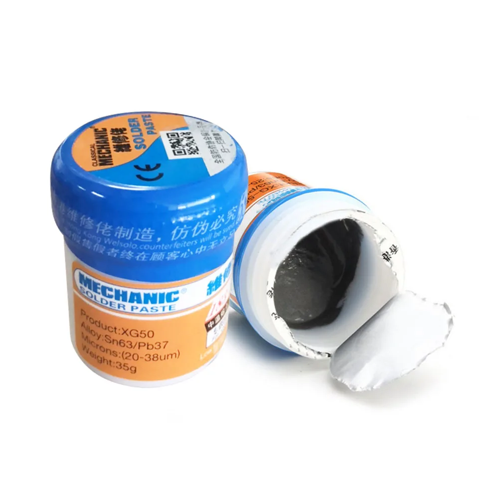 Soldering Paste Flux XG80 XG50 XG30 Solder Tin Sn63Pb67 For Hakko 936 TS100 Iron Circuit Board SMT SMD Repair Method | Инструменты