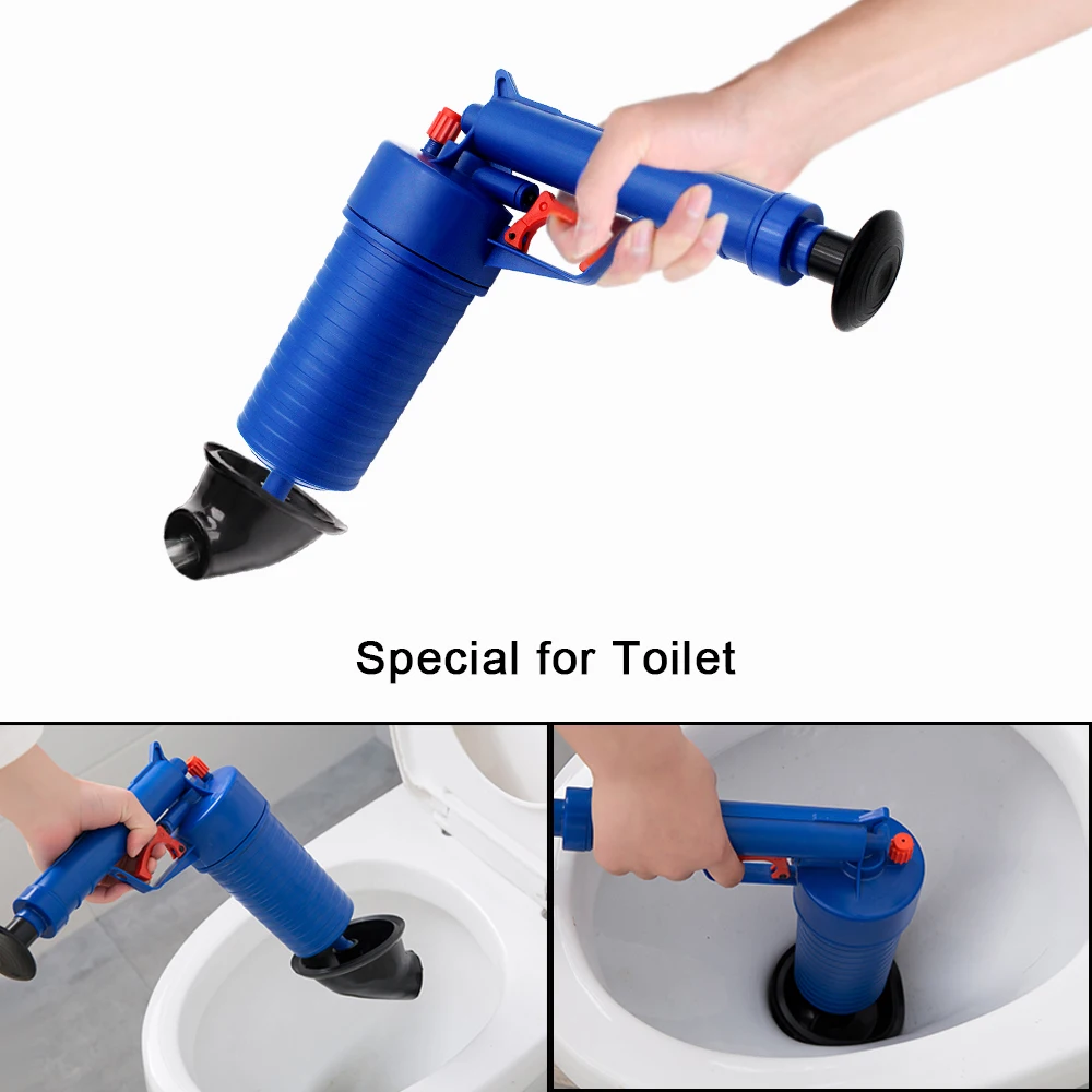Бытовой воздух Мощность Туалет земснаряд высокого давления мощность ful ручной Плунжер для раковины открывалка очиститель насос Быстрый через