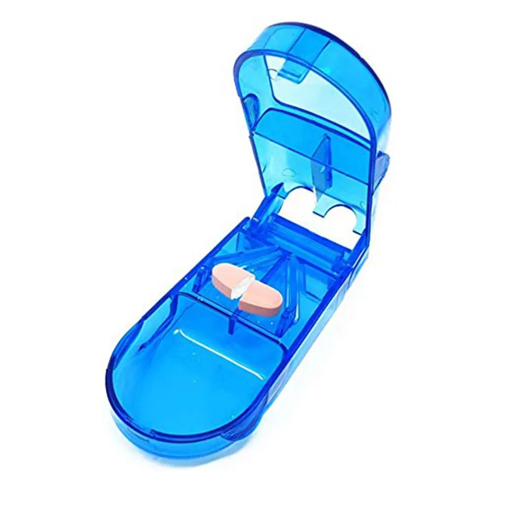 Пилюли нож для медикаментов, коробка для лекарств, портативная медицинская портативная маленькая медицинская коробочка для медицинских целей, коробка
