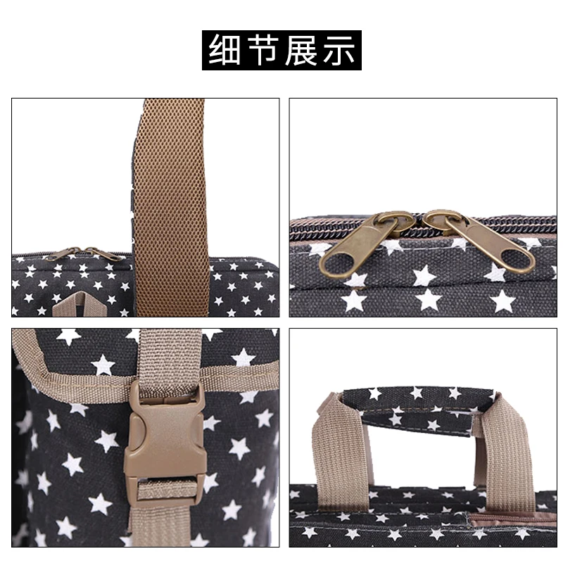 

Portable 4K Multifunction Canvas Sketchpad Bag Drawing Sketch Board Case Painting Bag Backpack Bag Travel Art Set 2 Colors