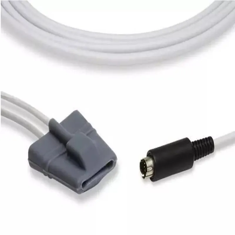 Датчик SpO2 совместимый с BIOSYS BPM300 зажим для пальца взрослых 6 контактный разъем