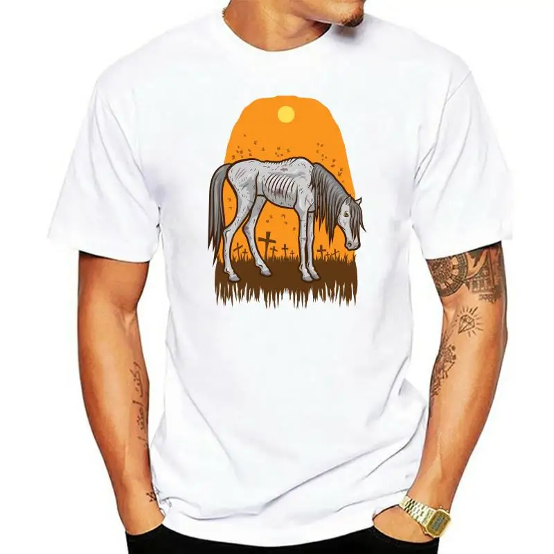 

The Hangmans Horse T Shirt Faddish Pure Cotton Youth T Shirt Livestock Print 3d T Shirts Drop Shipping Male Tops Tees