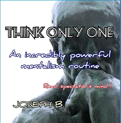 

2021 Think Only One by Joseph B - Magic Tricks