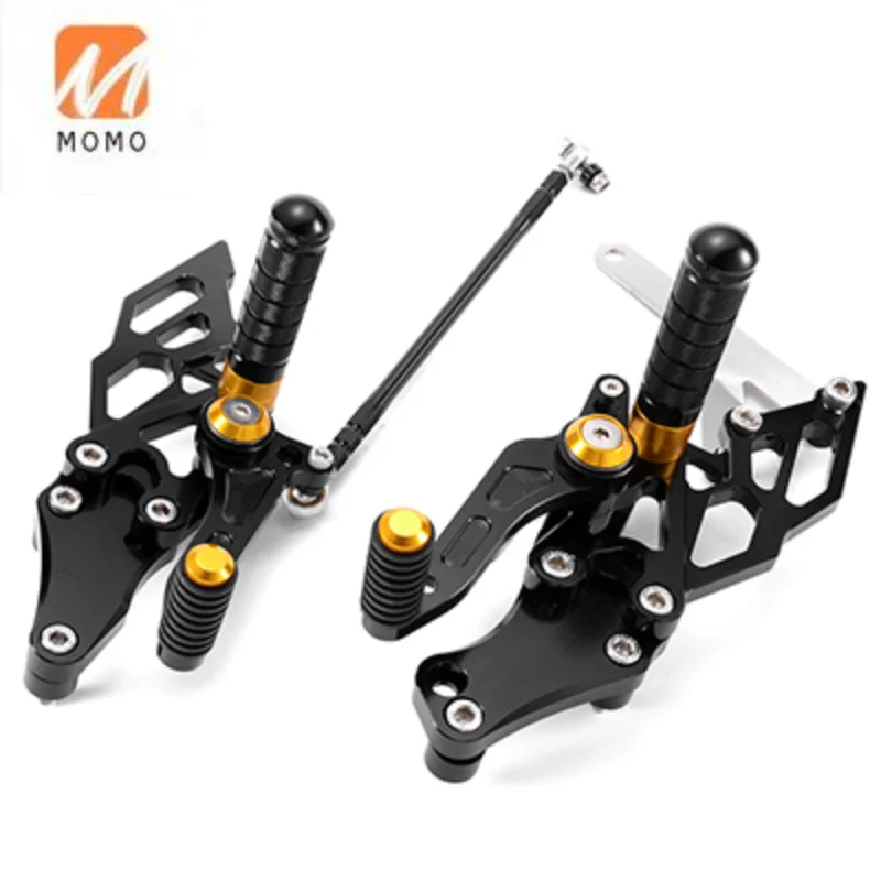 

Motorcycle Adjustment Foot Padel Footrests Aluminum Rearset Rear Footpeg Foot Rest For Yamaha YZF R15 V3 2017-2020