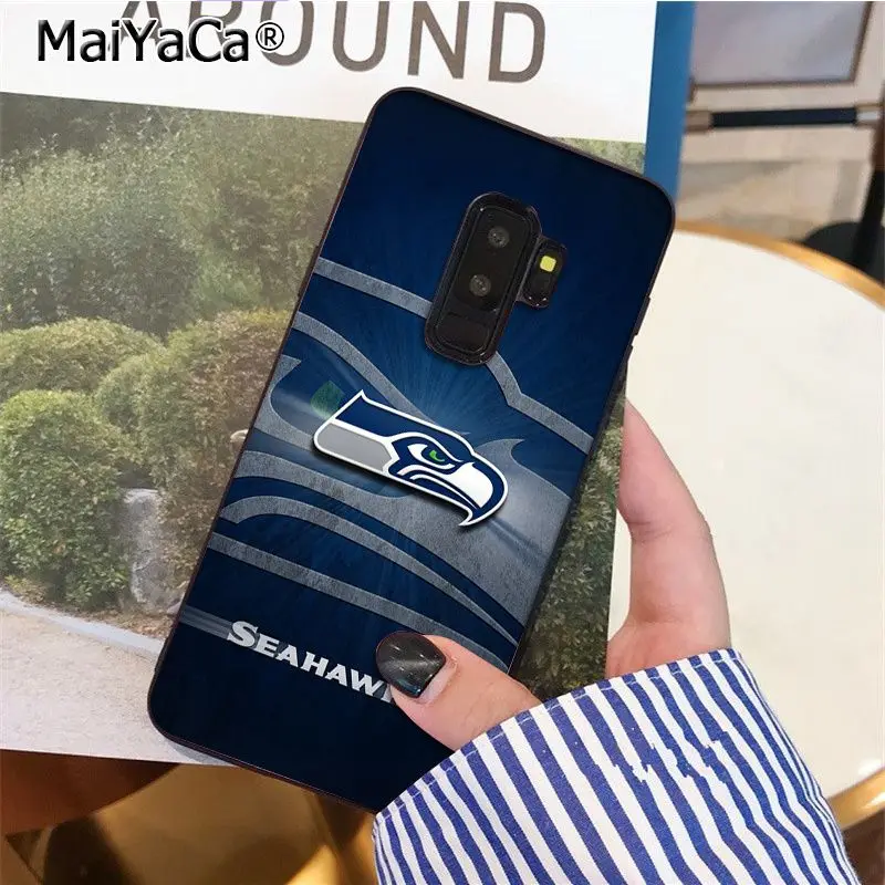MaiYaCa Seattle Seahawks ТПУ Мягкий силиконовый чехол для телефона чехол для samsung S9 S9 плюс S5 S6 S6edge S6plus S7 S7edge S8 S8plus