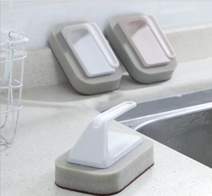 1 шт. меламиновая губка для чистки кухонных принадлежностей|Чистящие щетки| |