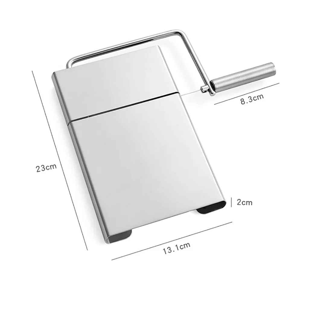 

Cheese Butter Slicer Cutter Board Cutting Kitchen Hand Tool Stainless Steel Wire Cheese Slicer Cutting Cheese cheese slicer H5
