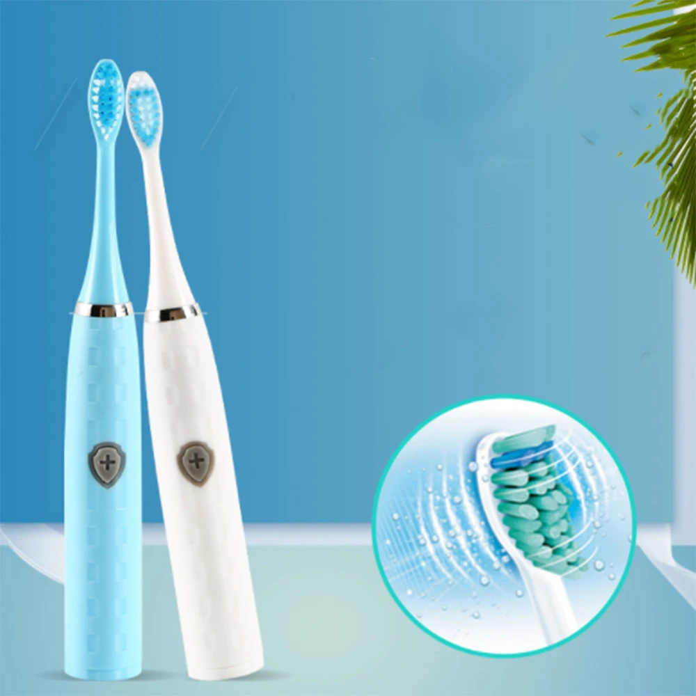 

Electric Toothbrush Sonic Toothbrush Whitening Washable Toothbrush with Replacement Toothbrush Head