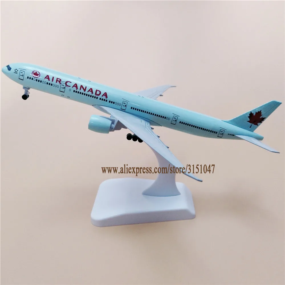 19cm Air Canada Airlines Boeing 777 B777 Airways Airplane Model Alloy Metal Plane Diecast Aircraft Gift |