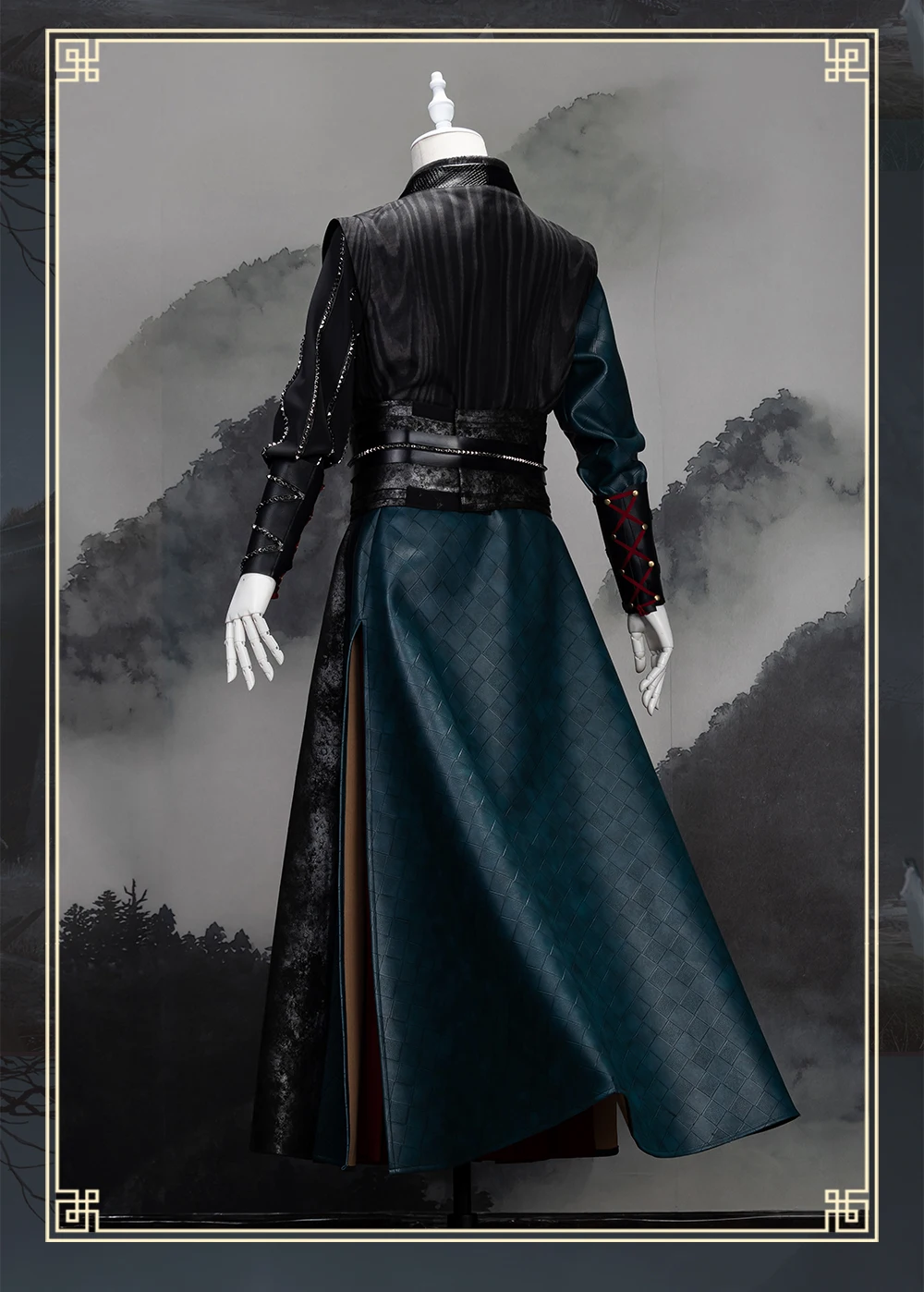 Предпродажа Uwowo ТВ сериал МО дао ЗУ Ши Untamed Wei Wuxian Косплей Костюм Вэй ин заклепки версия