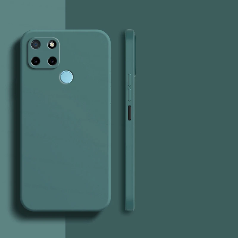 for realme c21y case realme c12 c15 c21y c25 c25s c25y c35 cover shockproof soft tpu liquid silicone phone back case realme c21y free global shipping