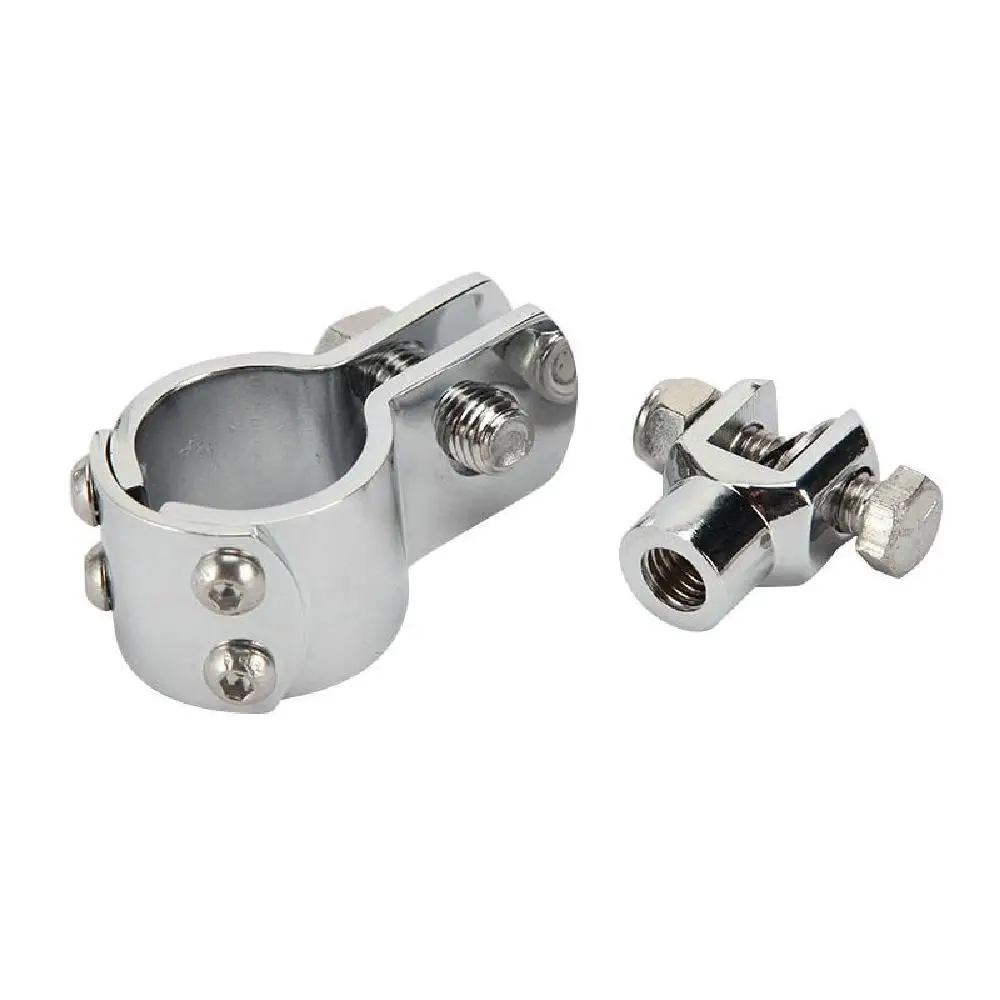 Мотоциклетные колышки Partol педали зажимы защита двигателя скутера хромированный