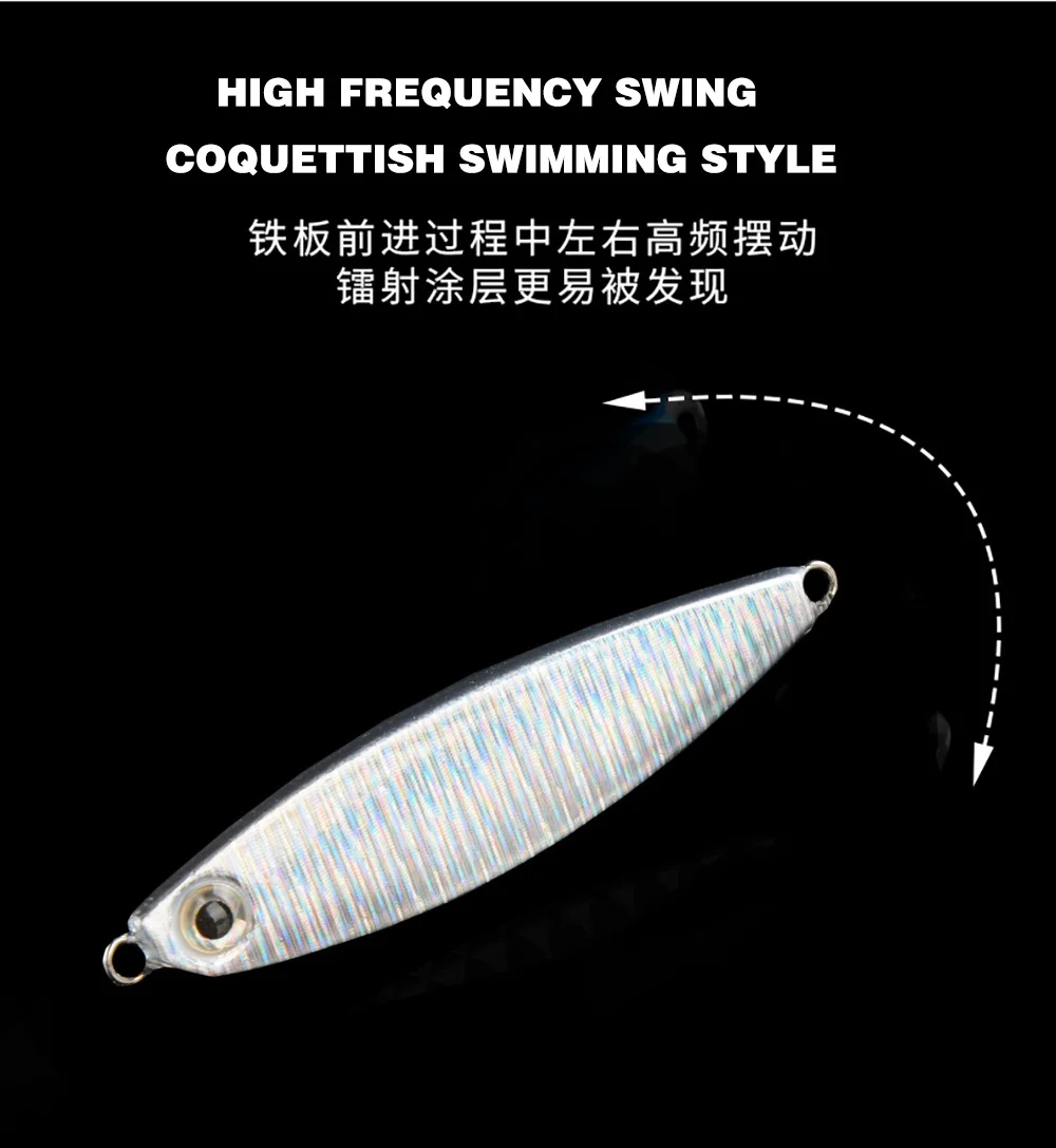 

LINGYUE SPINDLE Casting Metal Jig 7g 10g 15g 20g Shore Cast Jigging Spoon Sea Bass Fishing Lure Artificial Bait Spinning Tackle