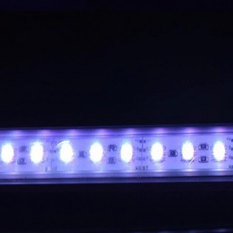 5050 SMD светодиодный Жесткий полосы 36 светодиодный S RGB 12V DC 50 см/шт. с 4-контактным белым разъемом светодиодный бар свет под освещением шкафа
