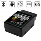 Мини-сканер ELM327 OBD2, автомобильный диагностический инструмент с Bluetooth, считывание ошибок стирания, система двигателя OBDII EOBD, автомобильный считыватель кодов