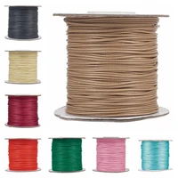 88yardsroll 1mm korean waxed polyester cord beading thread string strap multi colors for jewelry making diy necklace bracelet