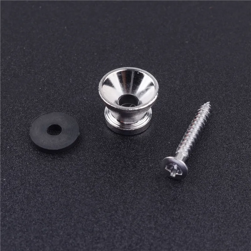 2pcs gitarre strap lock locking pegs pin metall ende strap taste für akustische klassische elektrische bass gitarre ukulele guitarra teil free gl