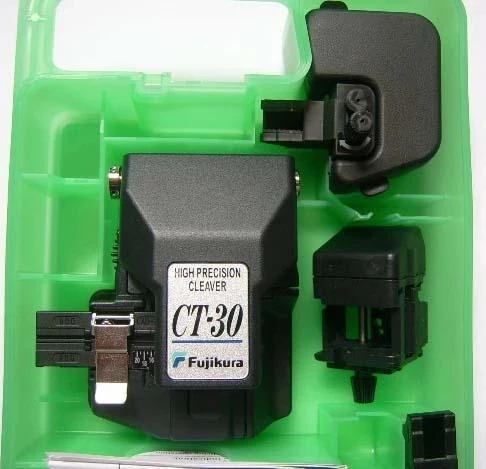 DHL Бесплатная доставка Оригинальный Новый Высокоточный волоконно-оптический Кливер CT-30 48000 срок службы лезвий CT-30A Тесак для волокна