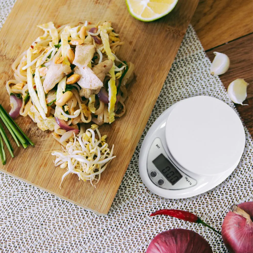 5 кг кухонные весы Электронные цифровые портативный светодиодный дисплей еда вес