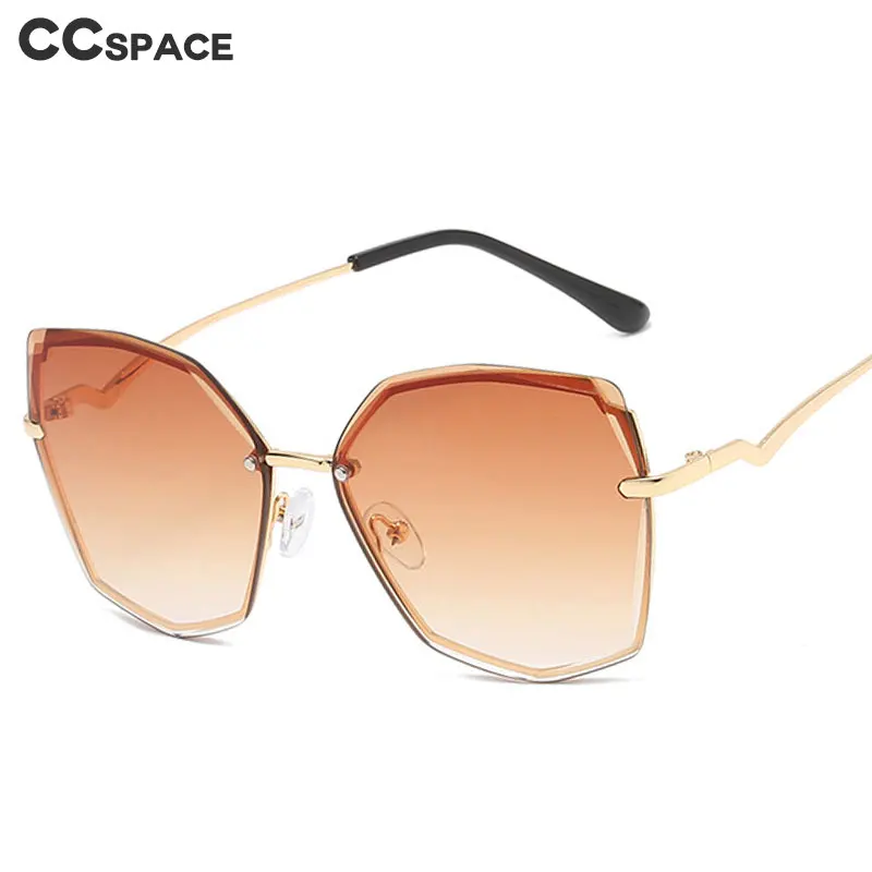 49061 без оправы полигон роскошные солнцезащитные очки для мужчин и женщин Модные