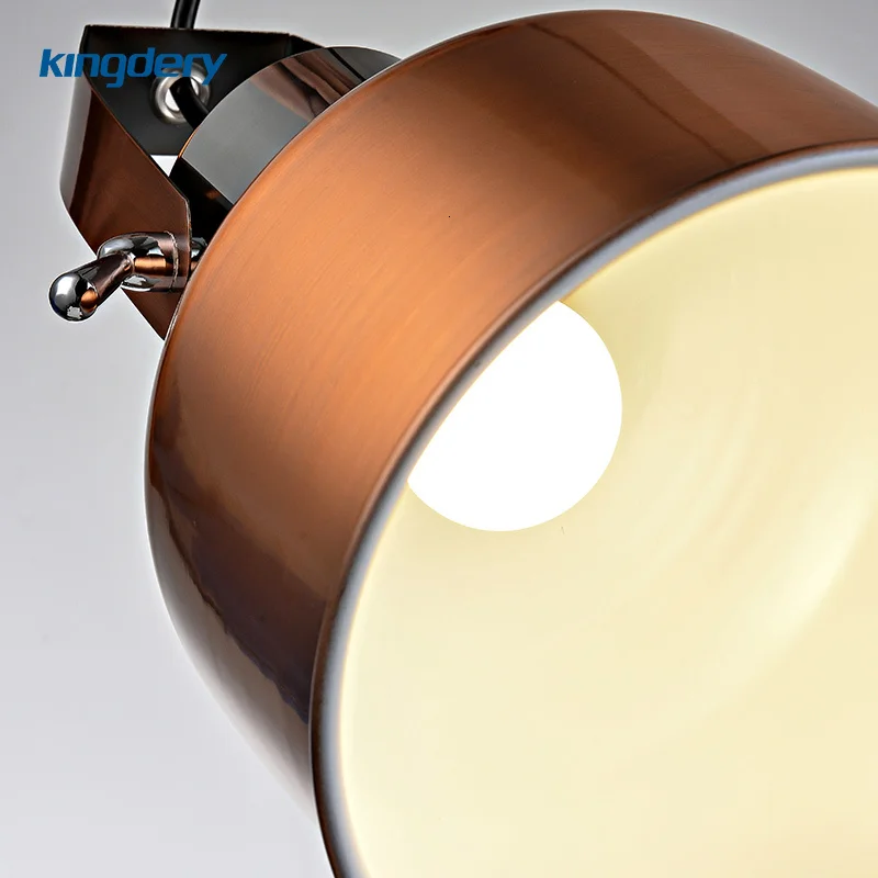 Скандинавская люстра из кованого железа постмодерн позолоченная бронзовая