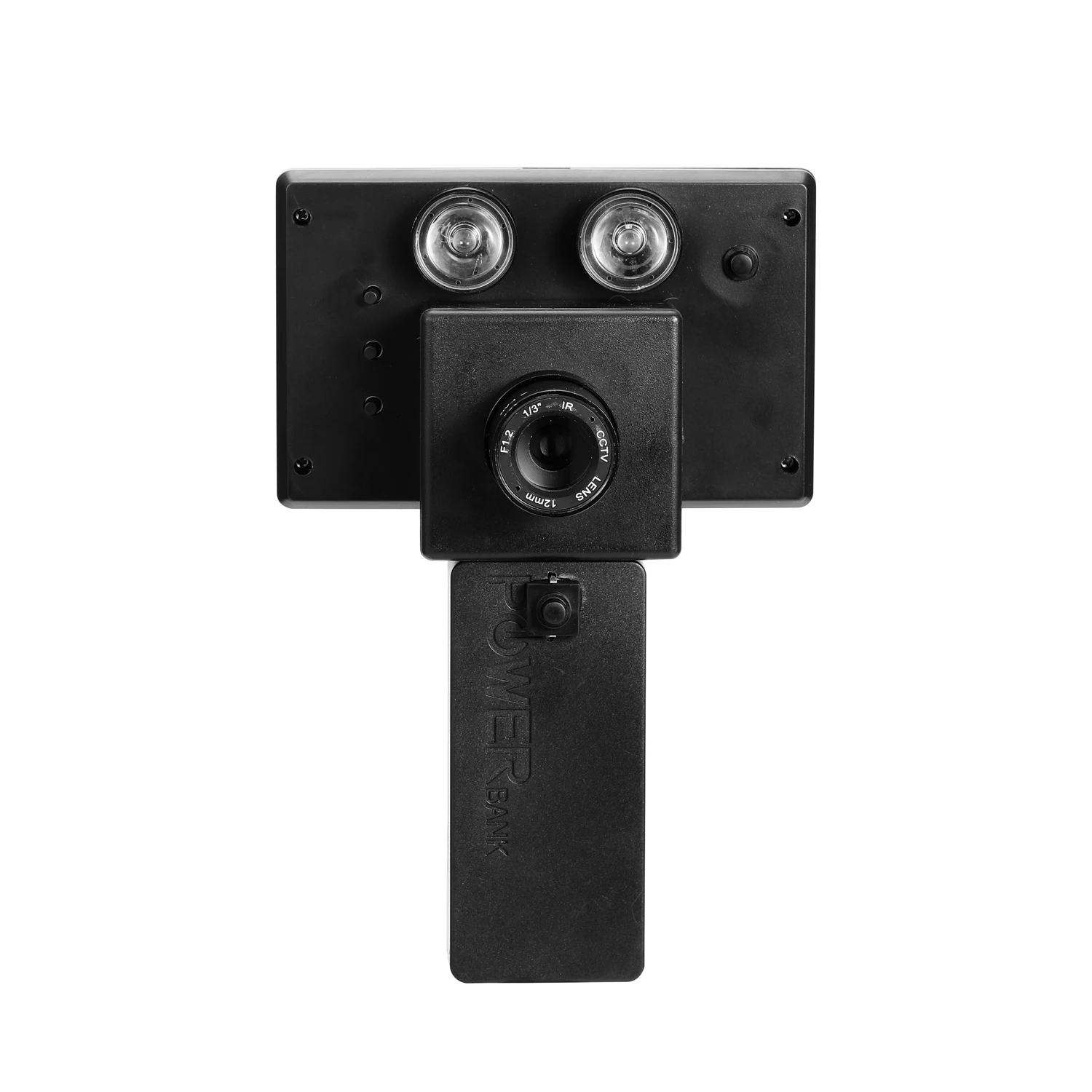 Ручное инфракрасное устройство ночного видения с ИК-подсветкой экран линзой 12 мм