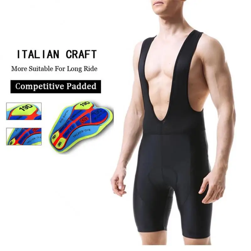 

2021 New Cycling Bibs Shorts Mountain Bike Breathable Mens Bike 19D Gel Padded Ropa Ciclismo Bicycle Pants Under Wear