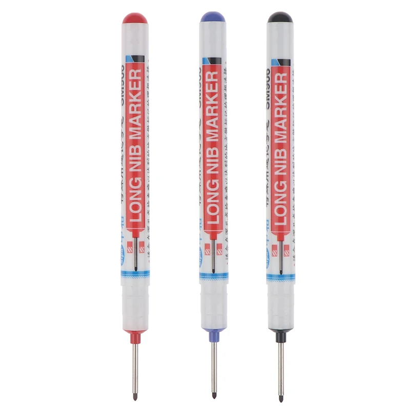 Маркеры с длинной головкой для декора ванной и деревообработки