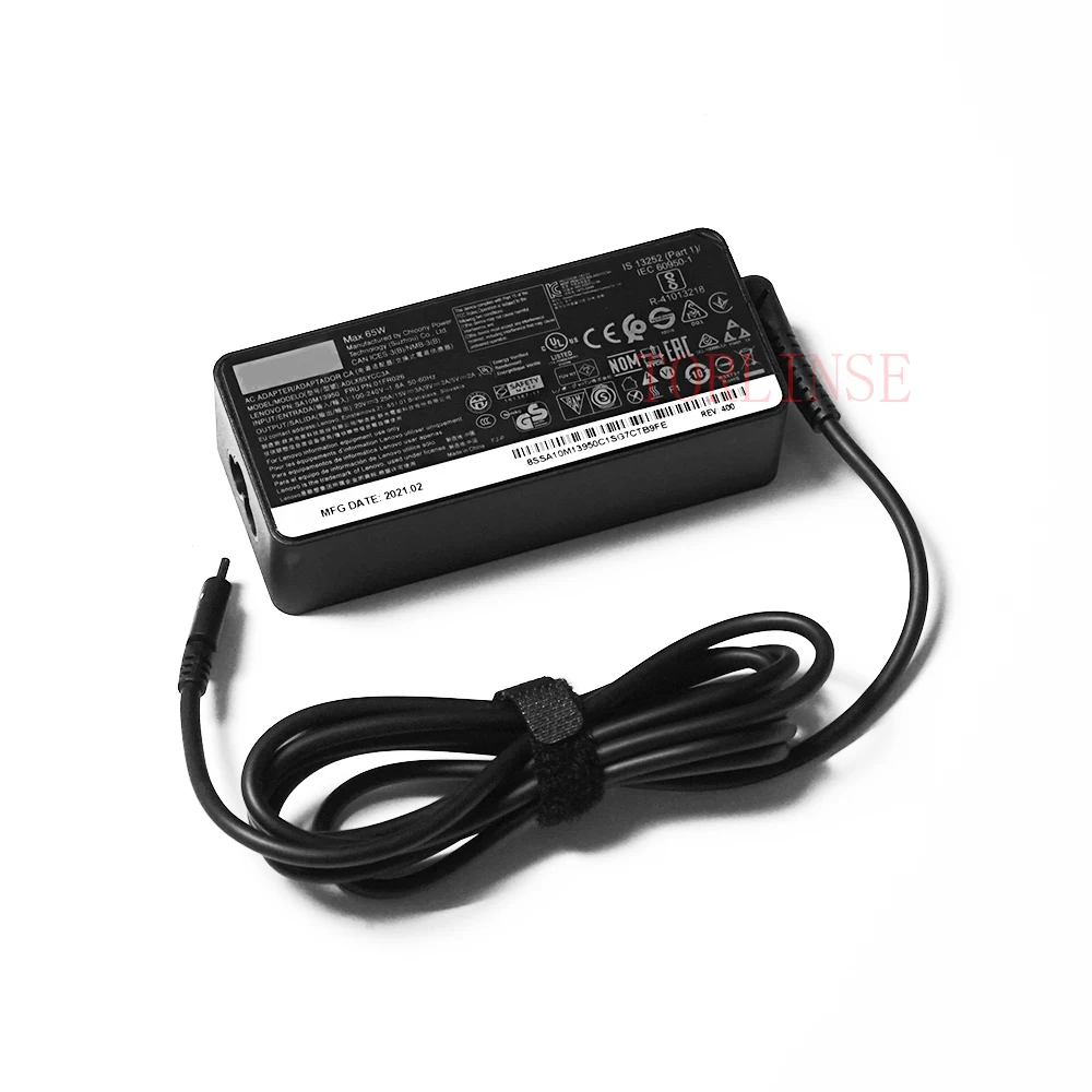 Зарядное устройство для ноутбука Lenovo Thinkpad X1 carbon Yoga X270 X280 T580 P51s P52s E480 E470 s2 |