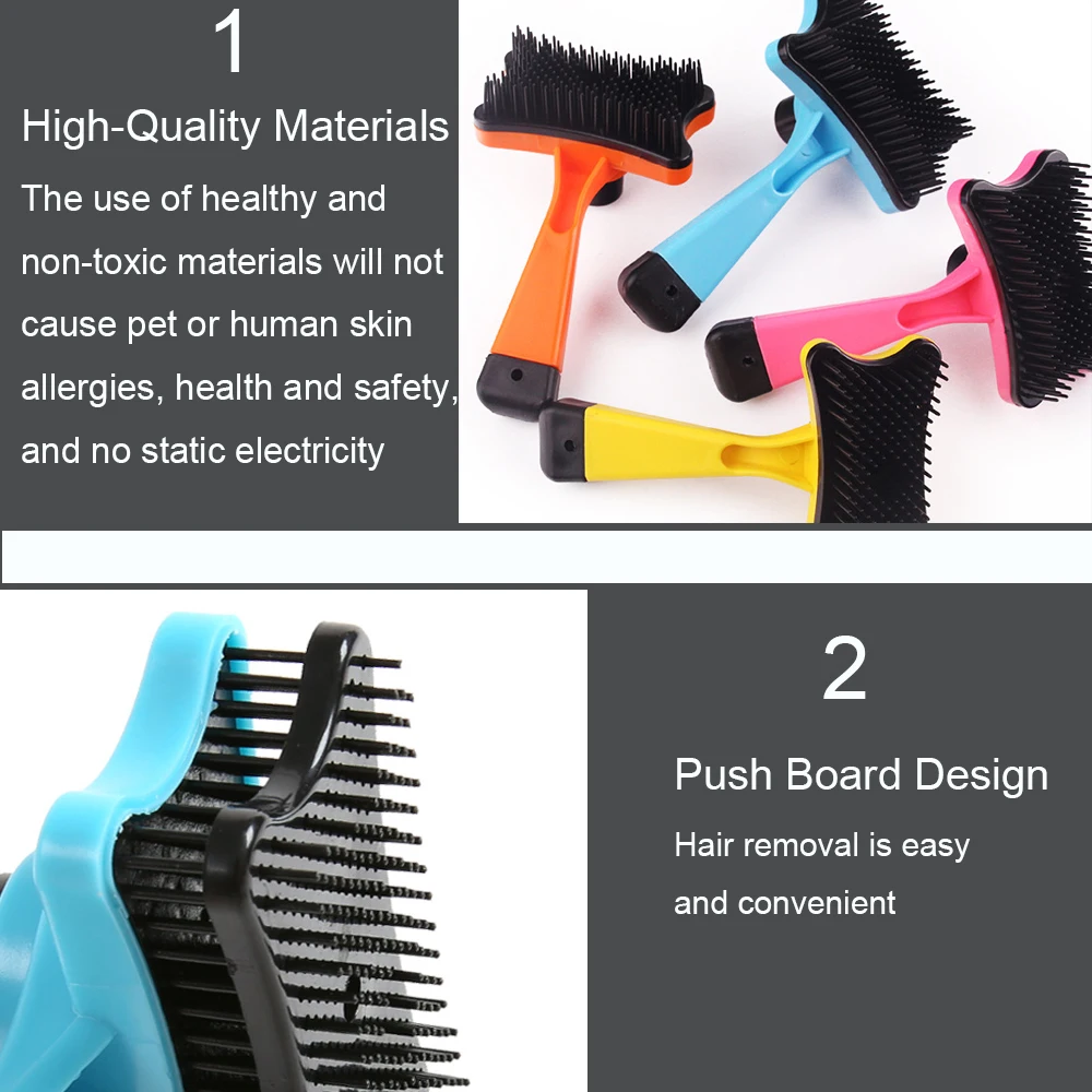 Расческа для домашних питомцев расческа вычесывания кошек и собак|Уход за